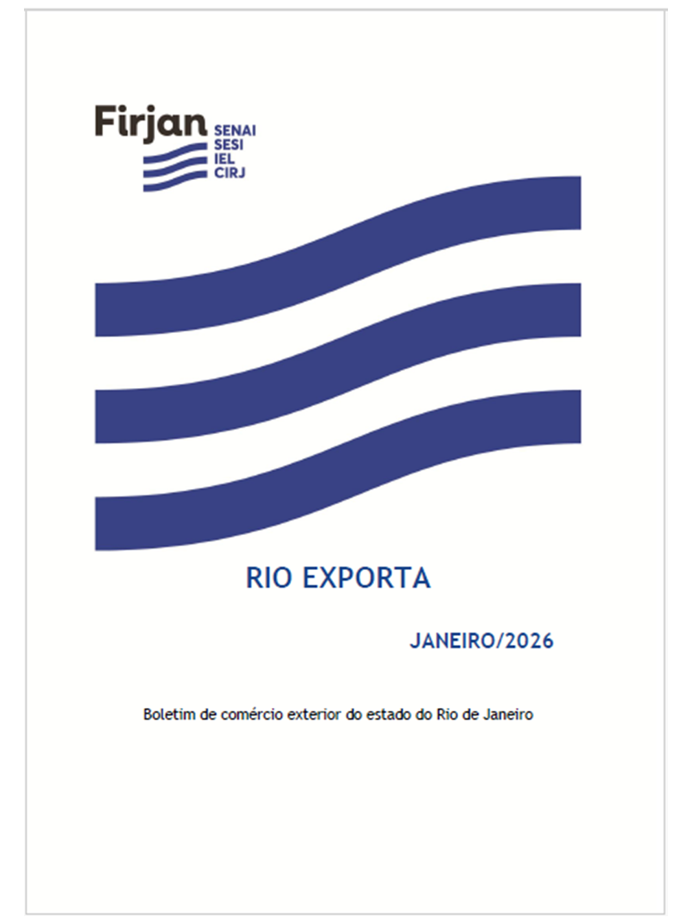 Boletim Rio Exporta janeiro 2026