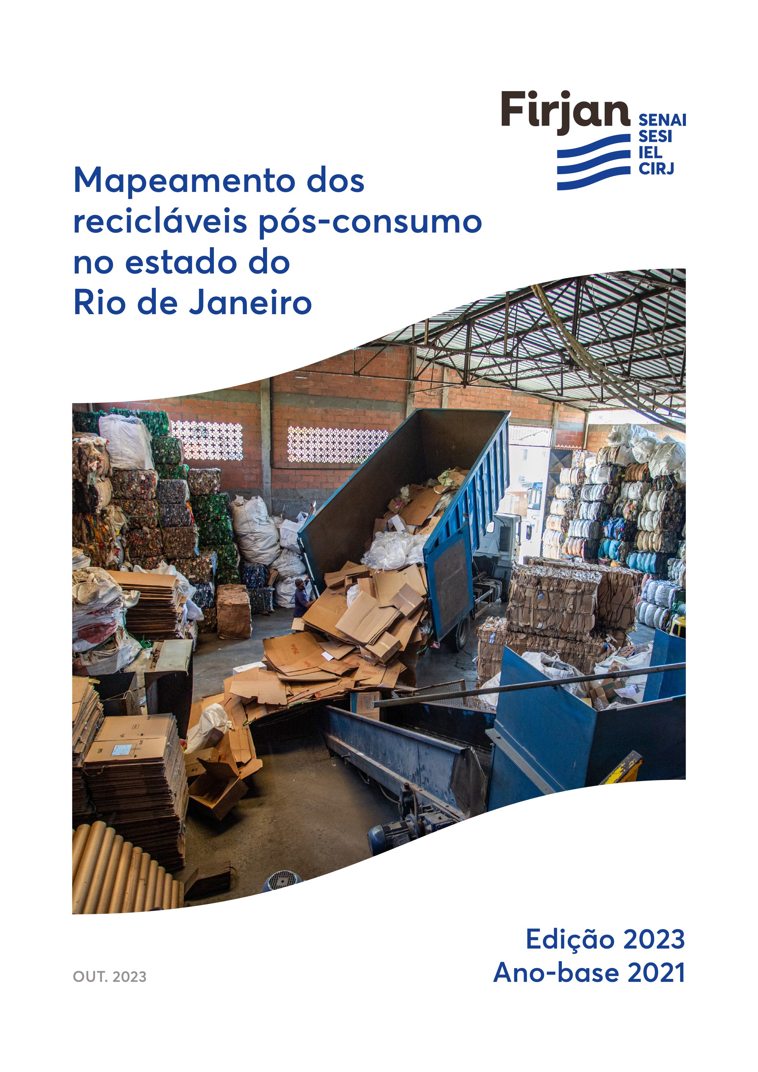 Mapeamento dos Recicláveis Pós-Consumo no Estado do Rio de Janeiro